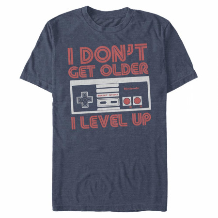 Nintendo Controller I Don't Get Older- I Level Up T-Shirt